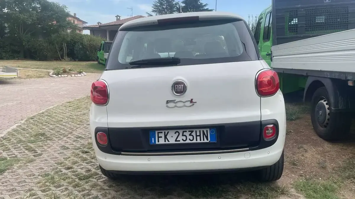 Usata Fiat 500L Lounge 95 CV (69 kW) 2017 Bianco Monovolume