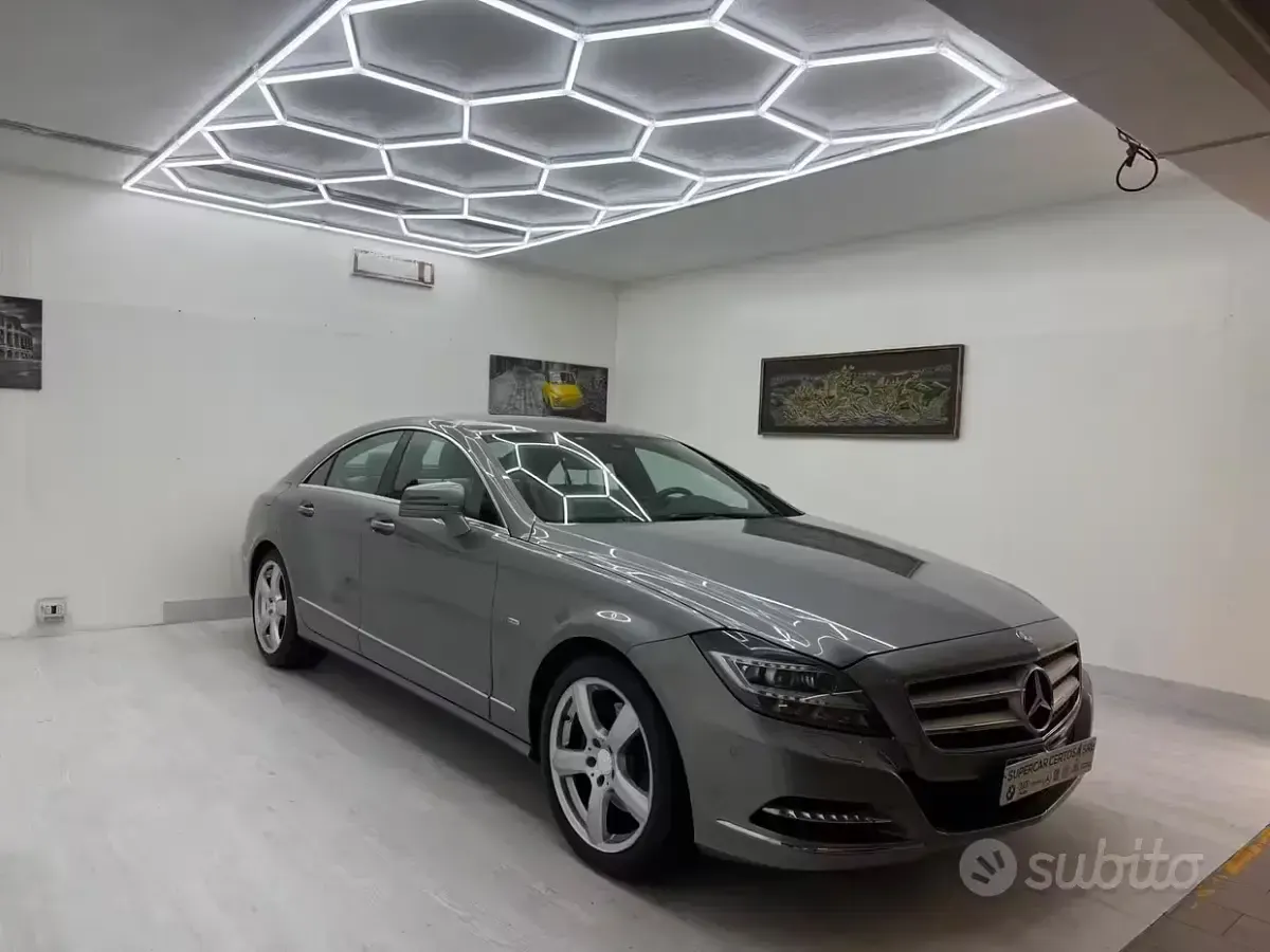 Usata Mercedes CLS350 265 CV (194 kW) 2012 Grigio Coupé