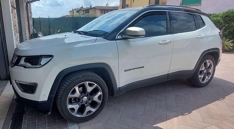 Bianco Usata 2017 Jeep Compass Limited SUV | 15.800 € (Molto cara) - Immagine 1/4