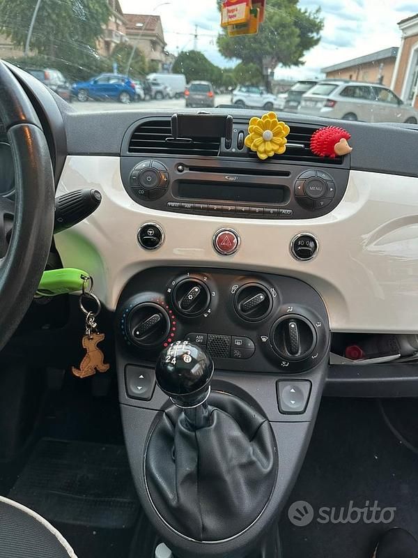 Usata Fiat 500 69 CV (50 kW) 2014 Bianco