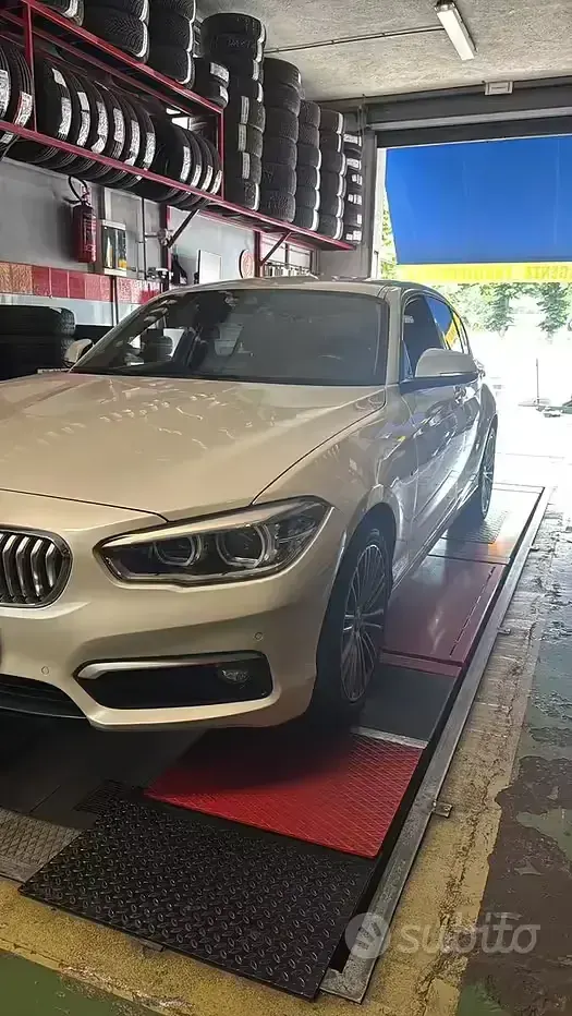 Usata BMW 116 116 CV (85 kW) 2018 Bianco Utilitaria