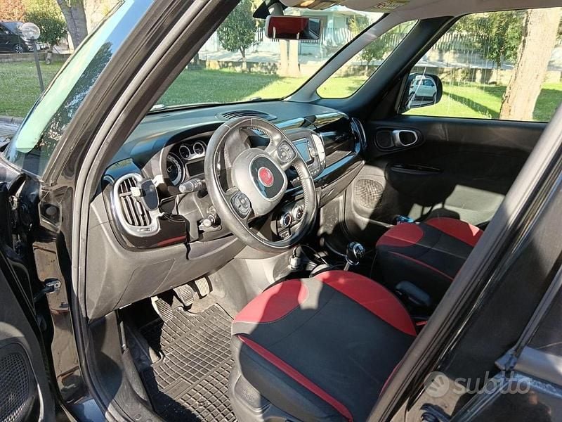 Usata Fiat 500L 105 CV (77 kW) 2013 Nero Monovolume
