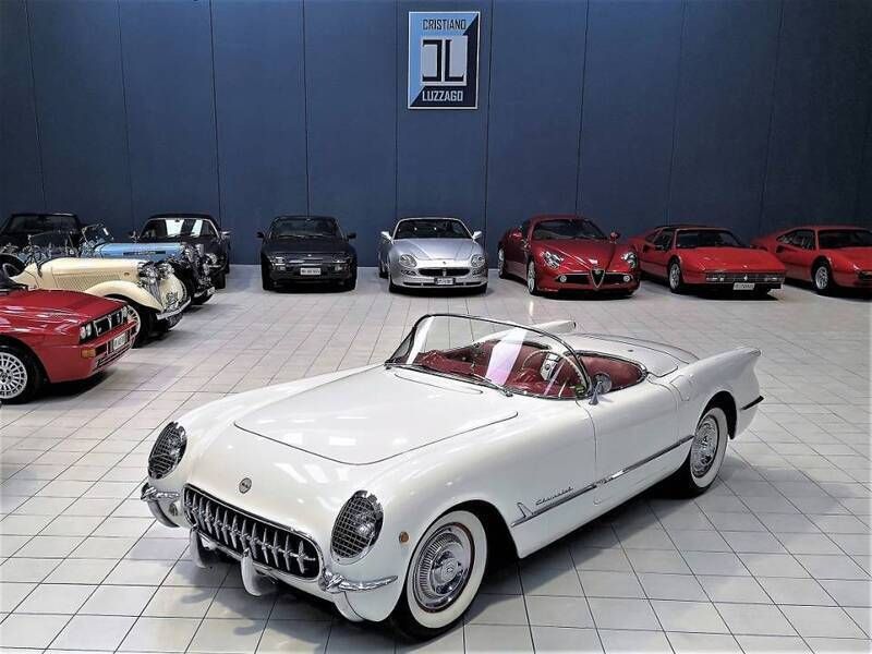 Bianco Usata 1954 Chevrolet Corvette C1 Cabrio | 79.800 € - Immagine 1/4