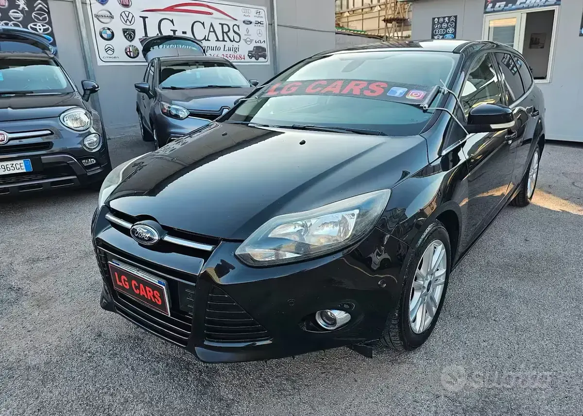 Usata Ford Focus Titanium 115 CV (84 kW) 2013 Nero Station wagon