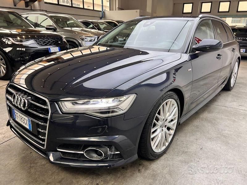 Usata Audi A6 S-Line 333 CV (244 kW) 2016 Grigio scuro Station wagon