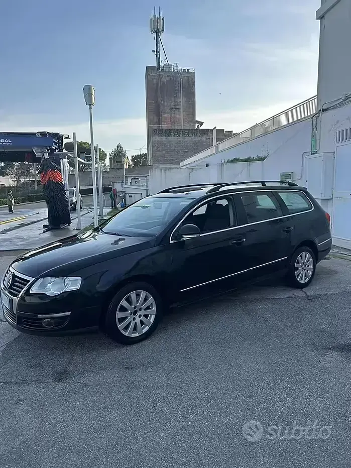 Usata VW Passat 140 CV (102 kW) 2007 Nero Station wagon