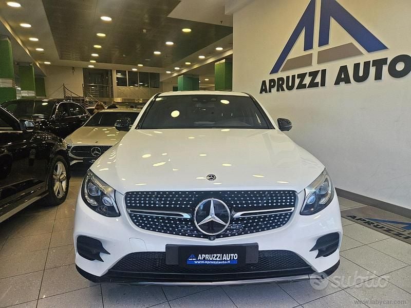 Usata Mercedes GLC250 Premium 204 CV (150 kW) 2018 Bianco Coupé