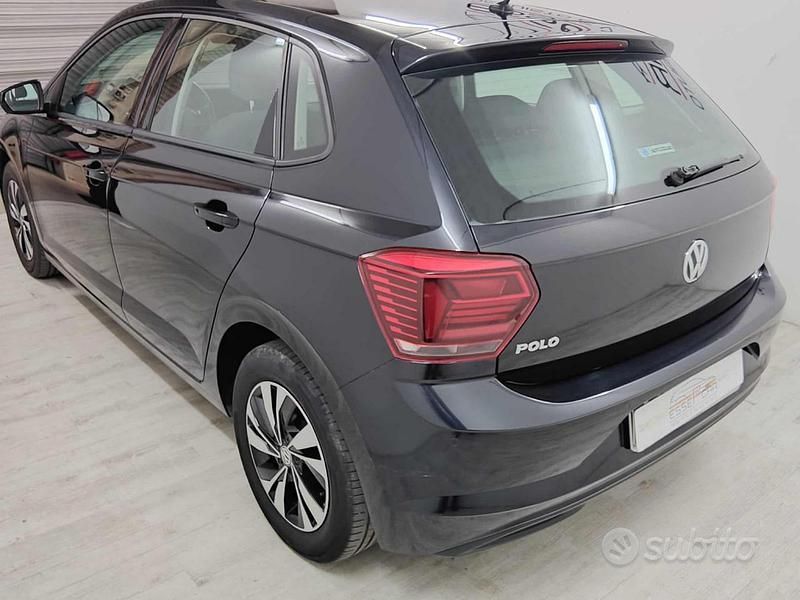 Usata VW Polo Comfortline 80 CV (58 kW) 2019 Nero Utilitaria