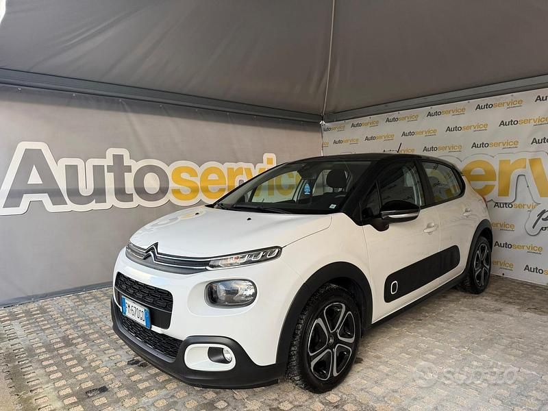 Usata Citroën C3 Shine 75 CV (55 kW) 2017 Bianco Berlina