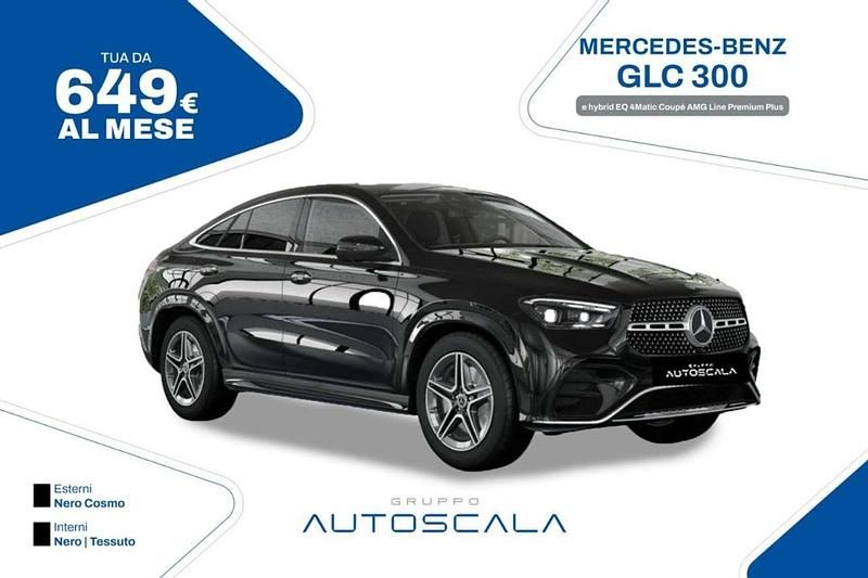 Usata Mercedes GLC300e AMG Line Premium Plus 204 CV (150 kW) 2025 Nero cosmo Coupé