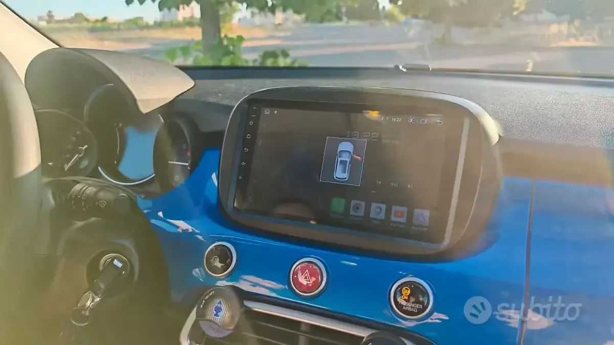 Usata Fiat 500 95 CV (69 kW) 2019 Bluazzurro Berlina