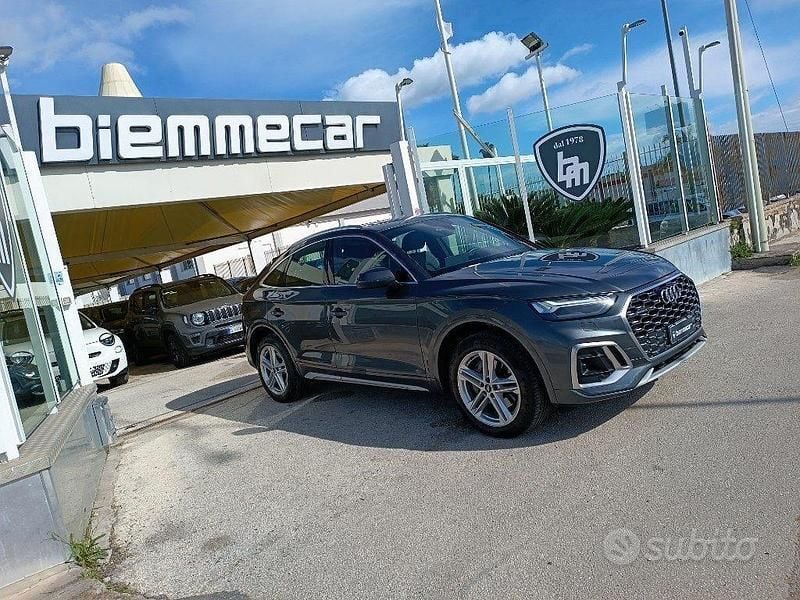Usata Audi Q5 S-line plus 204 CV (150 kW) 2022 Grigio SUV