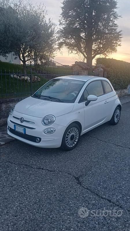 Usata Fiat 500 95 CV (69 kW) 2017 Bianco Utilitaria