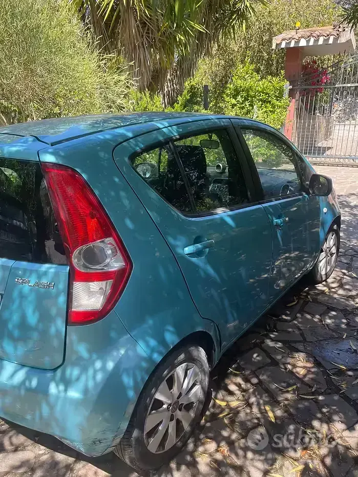 Usata Suzuki Splash 65 CV (47 kW) 2008 Bluazzurro Utilitaria