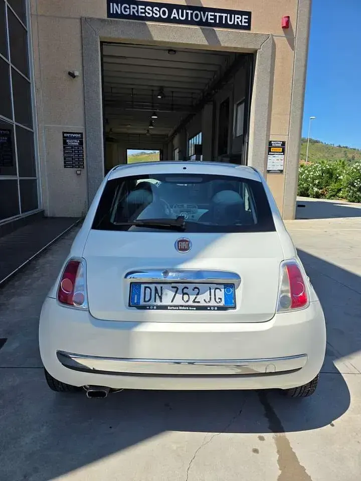 Usata Fiat 500 Lounge 75 CV (55 kW) 2008 Bianco Berlina