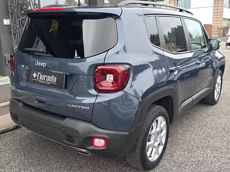 Usata Jeep Renegade Limited 190 CV (139 kW) 2021 Blu SUV