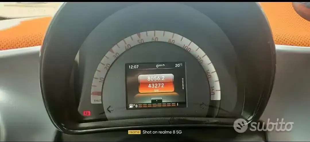 Usata Smart ForFour 71 CV (52 kW) 2015 Bianco Utilitaria