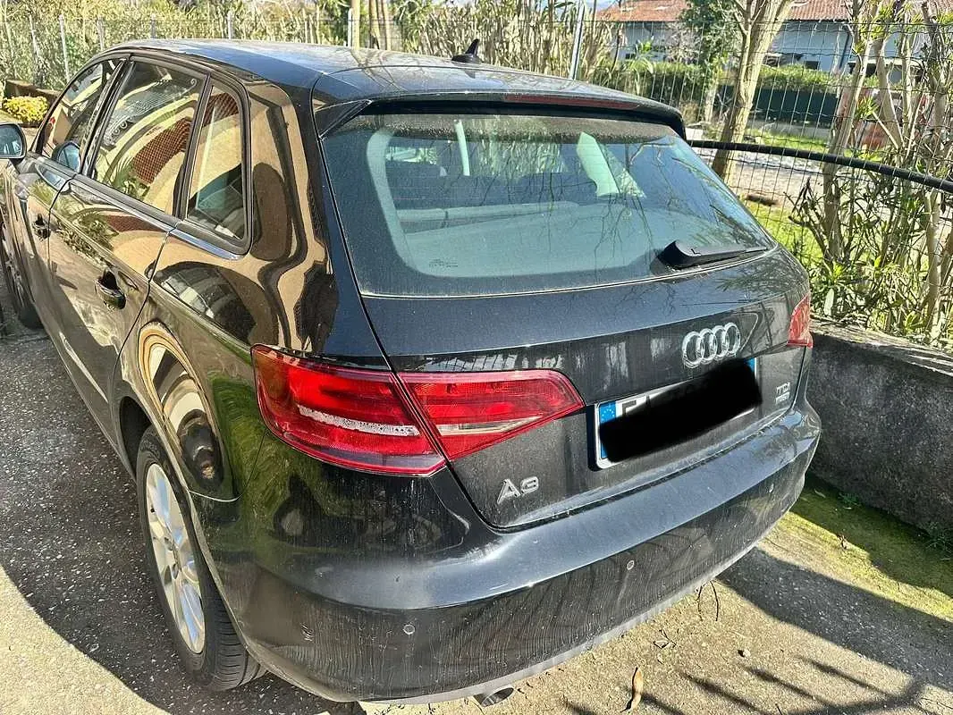 Usata Audi A3 Ambiente 90 CV (66 kW) 2015 Nero Berlina