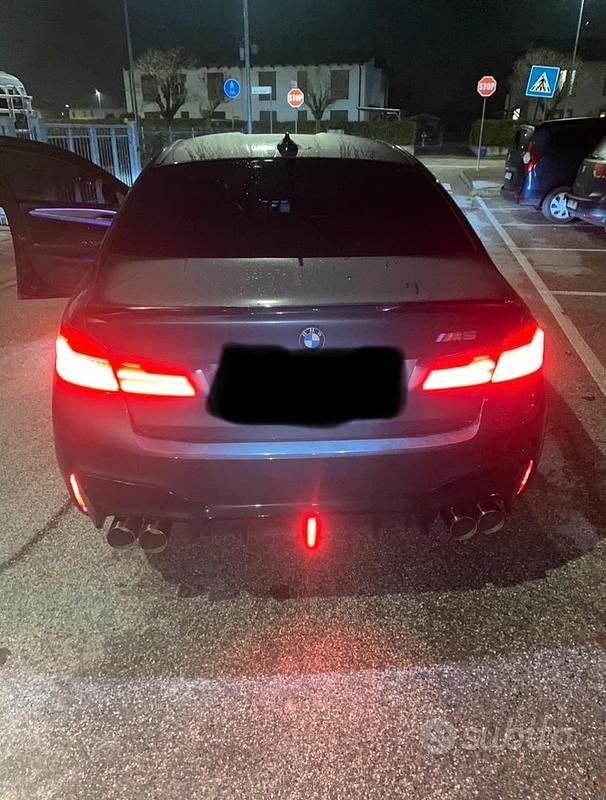 Usata BMW M5 Efficient Dynamics 600 CV (441 kW) 2018 Grigio Berlina