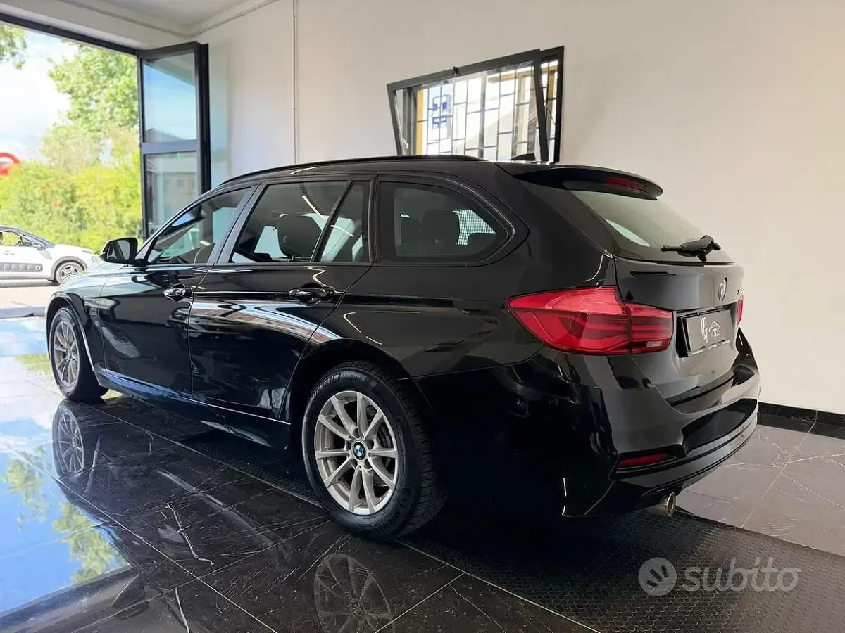 Usata BMW 316 Advantage 116 CV (85 kW) 2016 Nero Station wagon