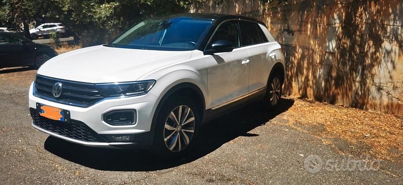 Usata VW T-Roc 150 CV (110 kW) 2018 Bianco SUV