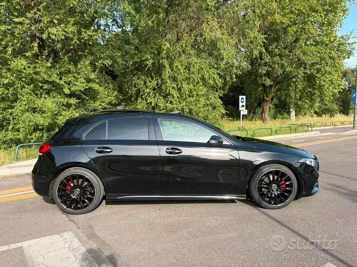 Usata Mercedes A200 Premium 163 CV (119 kW) 2021 Nero Berlina