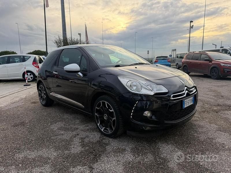 Usata Citroën DS3 155 CV (114 kW) 2010 Nero Utilitaria