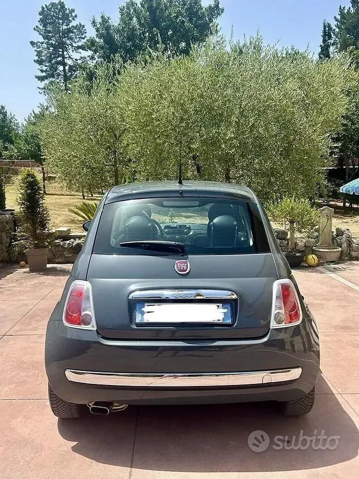 Usata Fiat 500 69 CV (50 kW) 2010 Grigio Utilitaria