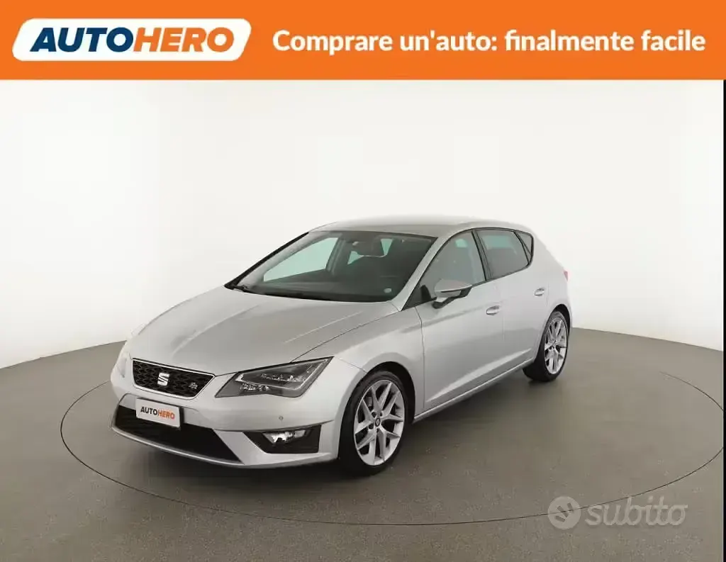 Usata Seat Leon FR 150 CV (110 kW) 2016 Grigio Berlina