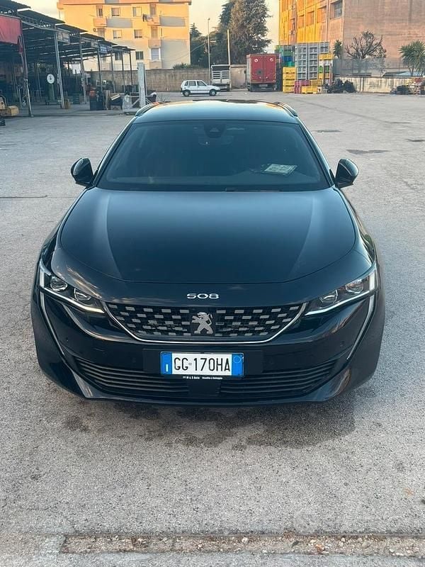 Usata Peugeot 508 GT-line 136 CV (100 kW) 2021 Nero Station wagon