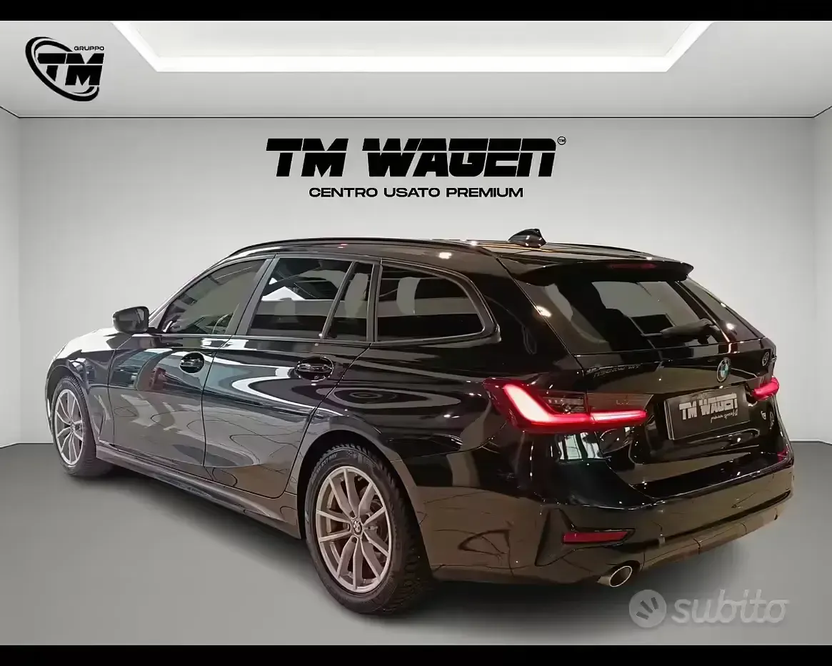 Usata BMW 316 Advantage 122 CV (89 kW) 2022 Nero Station wagon