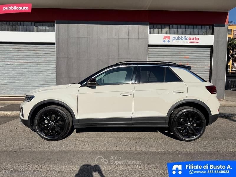 Usata VW T-Roc Cabriolet Sport 110 CV (80 kW) 2023 Bianco Cabrio