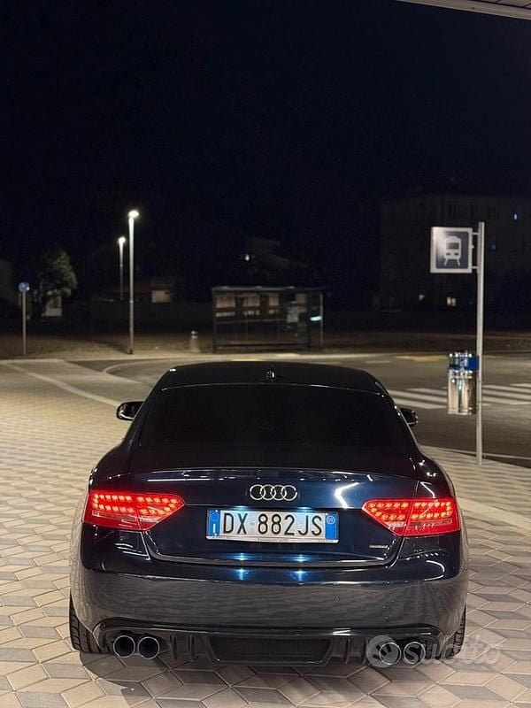 Usata Audi A5 239 CV (175 kW) 2009 Blu Coupé