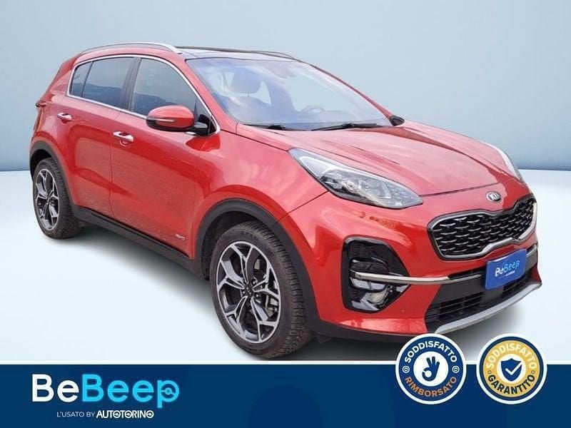 Usata Kia Sportage GT-Line 136 CV (100 kW) 2021 Rosso metallizzato SUV