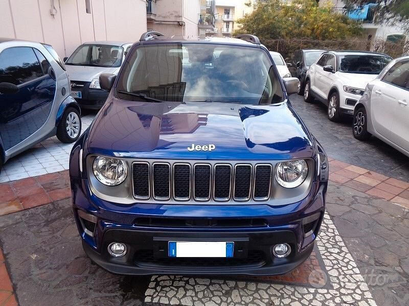 Usata Jeep Renegade Limited 120 CV (88 kW) 2020 Blu SUV