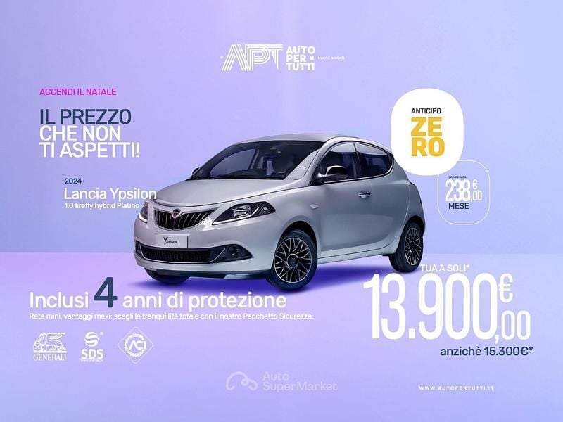 Usata Lancia Ypsilon S 69 CV (50 kW) 2024 Grigio Utilitaria