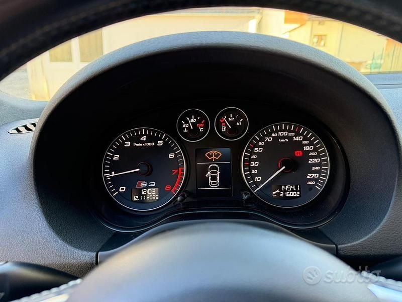 Usata Audi S3 265 CV (194 kW) 2009 Bianco Utilitaria