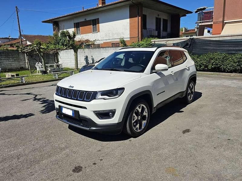 Bianco Usata 2018 Jeep Compass Limited SUV | 16.900 € (Buon prezzo) - Immagine 1/4