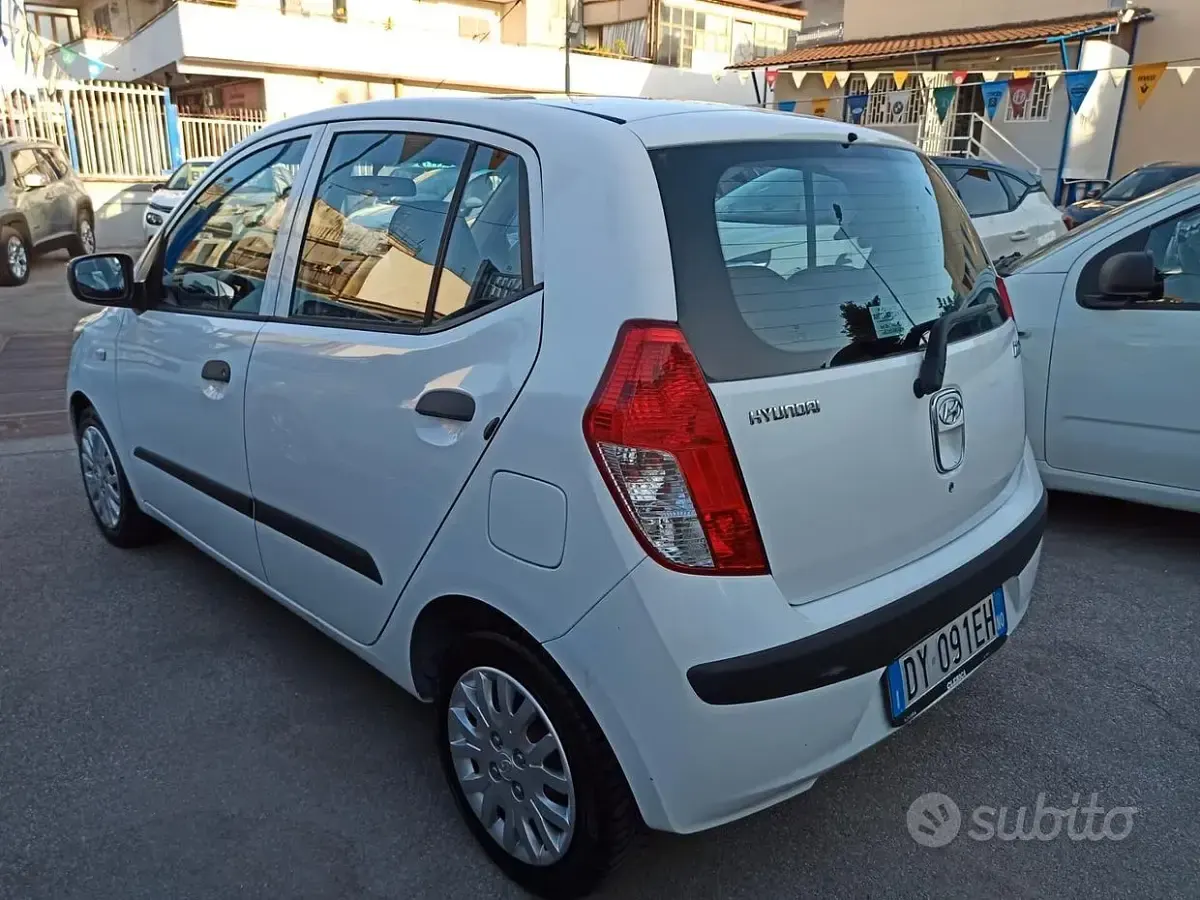 Usata Hyundai i10 Active 64 CV (47 kW) 2009 Bianco Utilitaria
