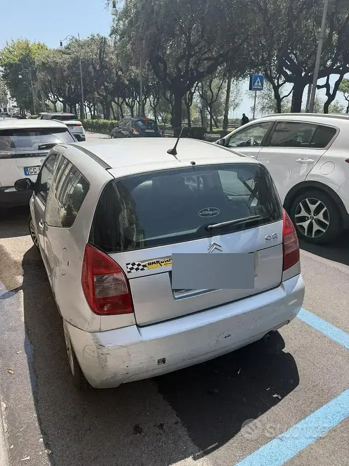 Usata Citroën C2 60 CV (44 kW) 2004 Grigio Utilitaria