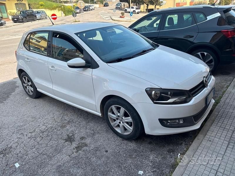 Usata VW Polo Highline 105 CV (77 kW) 2011 Bianco Utilitaria