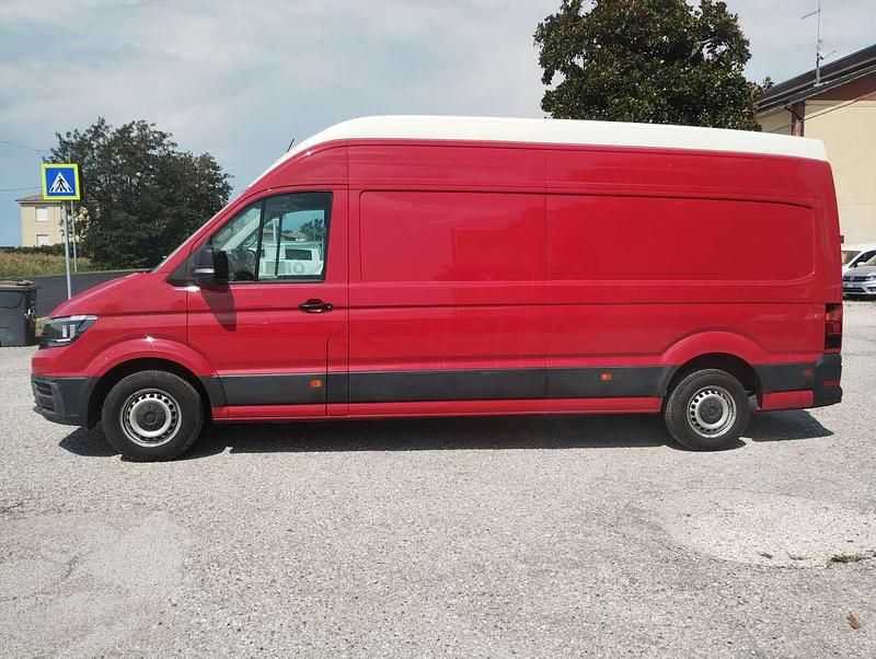 Usata VW Crafter 140 CV (102 kW) 2018 Rosso Furgone