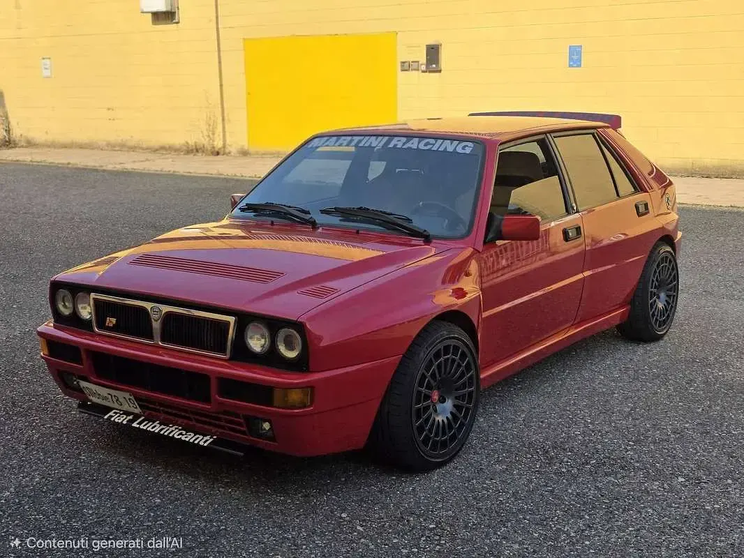 Usata Lancia Delta 215 CV (158 kW) 1993 Rosso Utilitaria