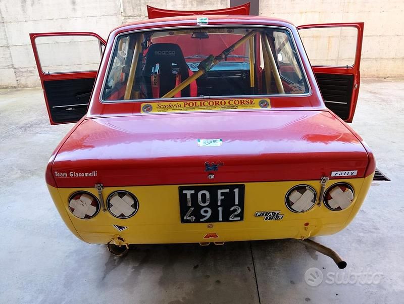 Usata Fiat 128 90 CV (66 kW) 1970 Giallo Berlina