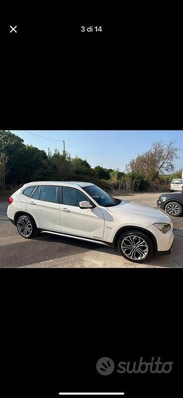 Usata BMW X1 177 CV (130 kW) 2010 Bianco SUV