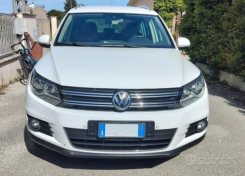 Usata VW Tiguan 110 CV (80 kW) 2015 Bianco SUV