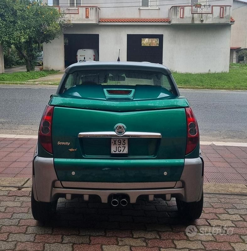 Usata Aixam Scouty R 2011 Verde Cabrio
