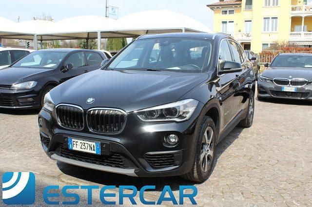 Usata BMW X1 Sport Line 150 CV (110 kW) 2016 Nero SUV