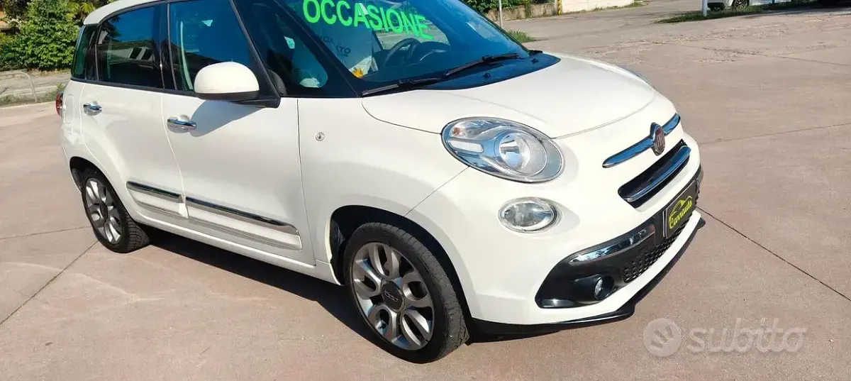 Usata Fiat 500L 95 CV (69 kW) 2018 Bianco Monovolume