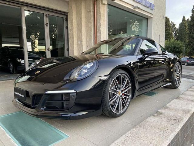 Usata Porsche 911 Targa 4S 420 CV (308 kW) 2017 Nero Cabrio